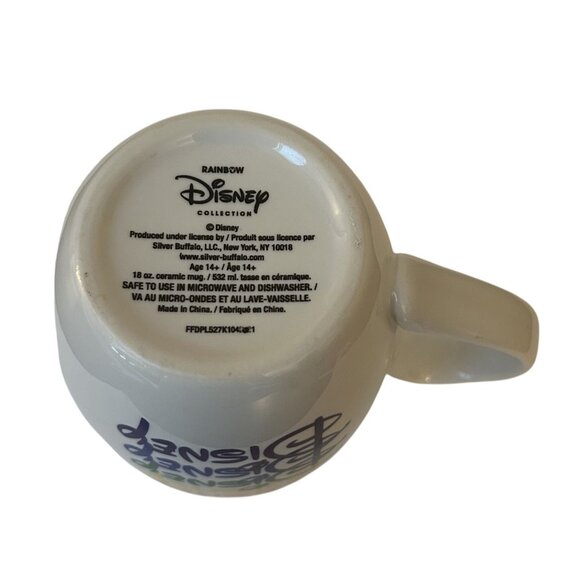 Mickey Mouse Rainbow Disney Collection Ceramic Mug 18 Oz Microwave & Dishwasher - Picture 3 of 3